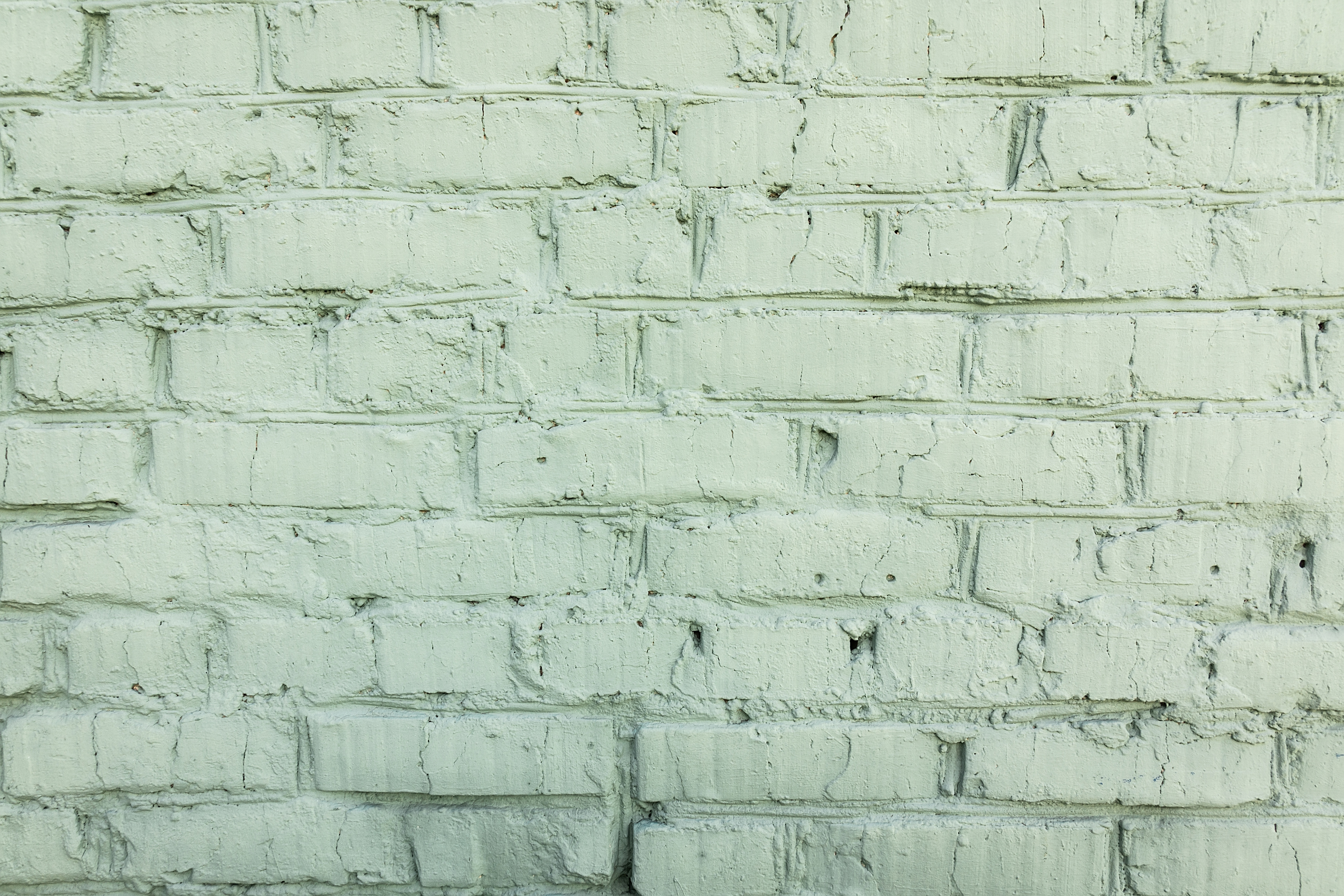 Green Brick Wall