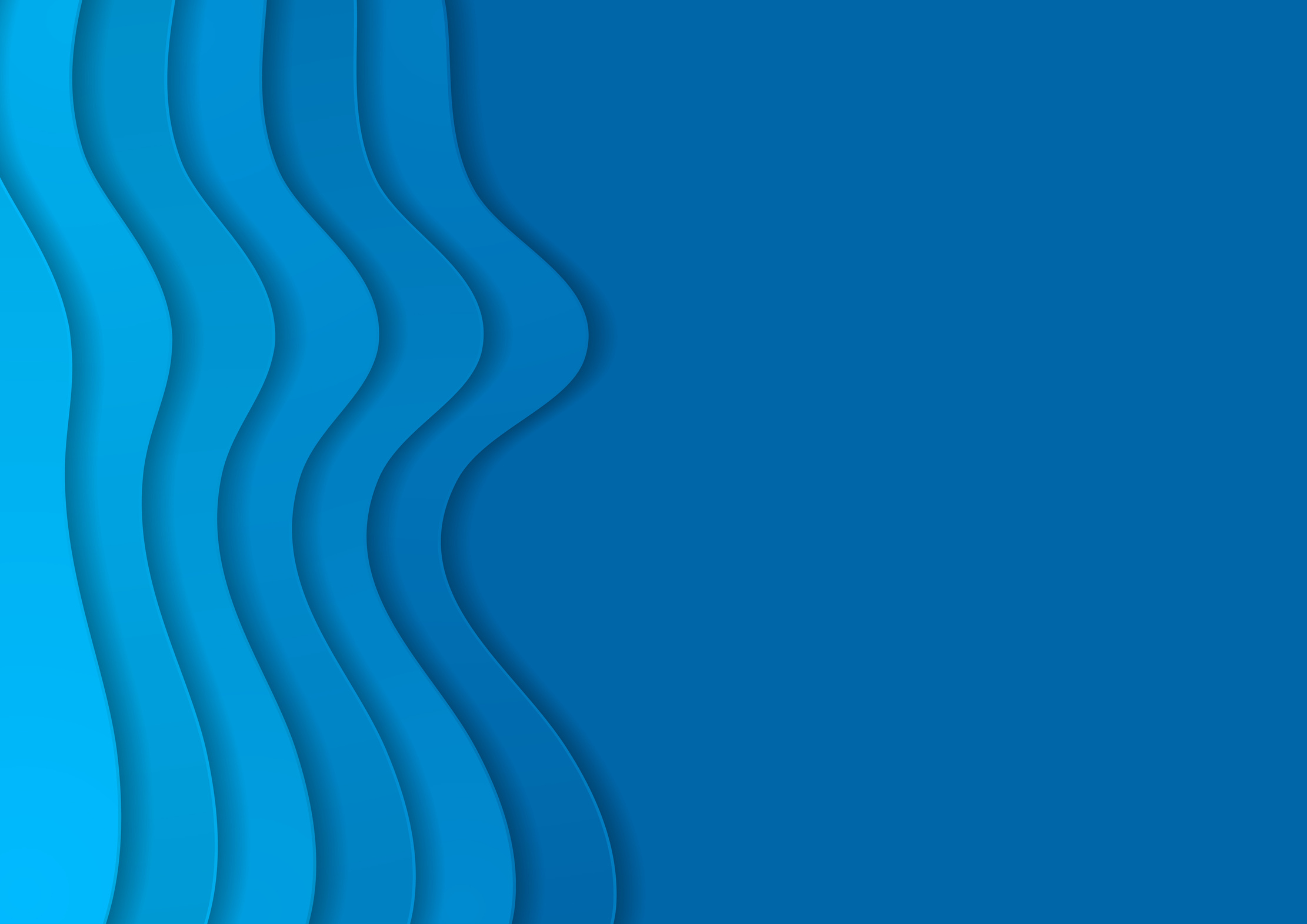 Blue corporate minimal material waves abstract background